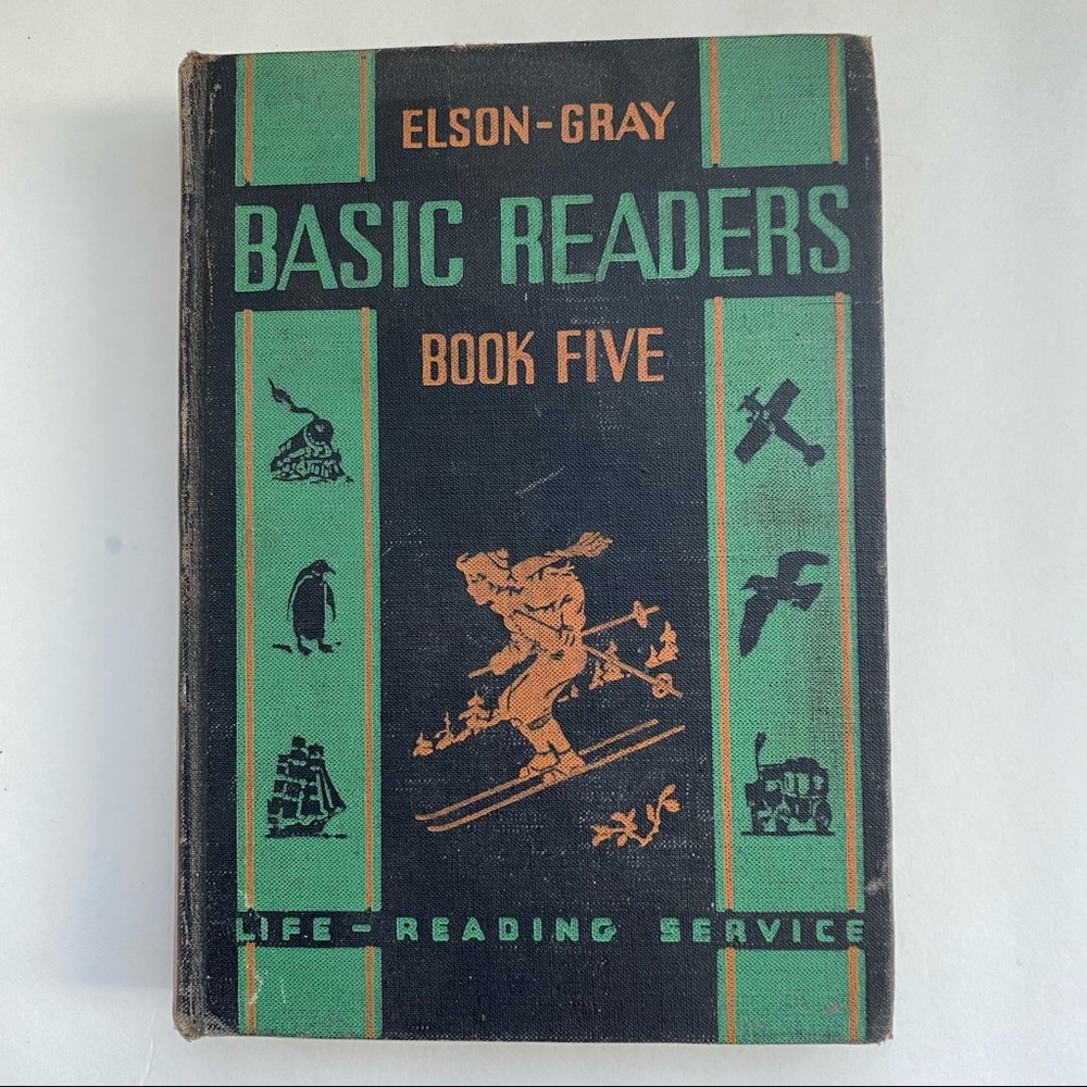 Vintage Basic Readers Book Five 1931 Elson-Gray Primer